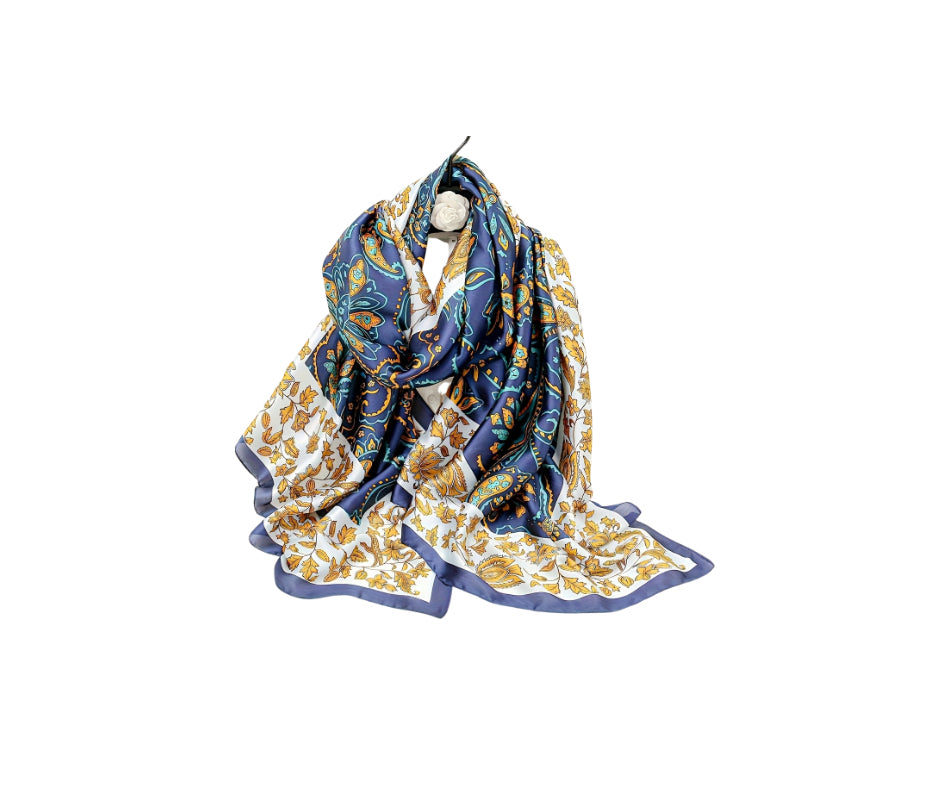 Paisley Silky Scarf